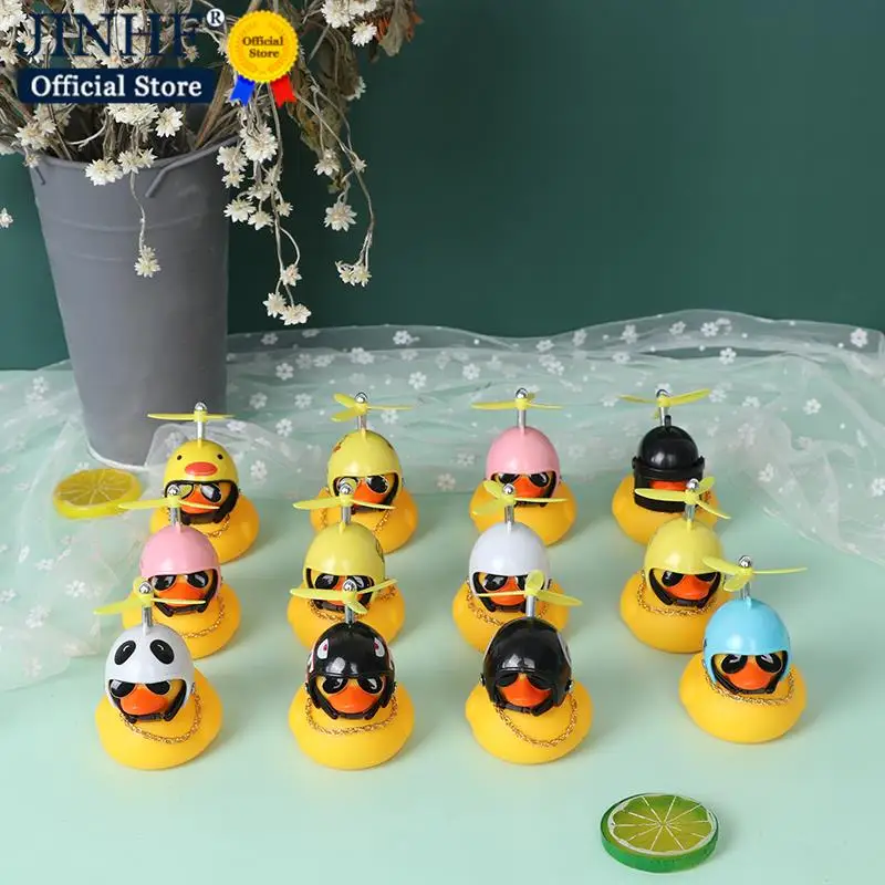Hot sale 1pc Cute Small Yellow Duck Car Goods Gift Wind-breaking Wave-breaking - £8.37 GBP+