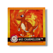 Pokemon Vintage Artbox Collectible Sticker (XX125): #05 Charmeleon - $9.90