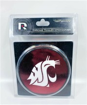 Chrome Trailer Hitch Cover Washington State Cougars - £19.49 GBP