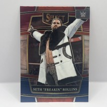 2022 Panini Select WWE Seth &quot;Freakin&quot; Rollins Base Concourse #8 Blue  Red Retail - £1.54 GBP