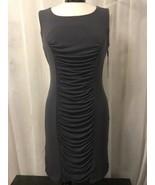 Calvin Klein Women&#39;s Dress Charcoal Gray Sleeveless Dress 10 NWT - $49.50