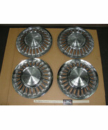 OEM 67-68 Ford Thunderbird T-Bird 15&quot; HUB CAPS WHEEL COVERS (SET OF 4) - $203.51 CAD