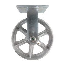 10&quot; X 3&quot; Steel Wheel Caster - Rigid - £116.93 GBP
