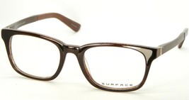 SURFACE S314 BRN BROWN EYEGLASSES GLASSES PLASTIC FRAME 51-19-140mm (NOTES) - $332.91 MXN