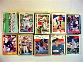 Lot of (10) Complete Chicago White Sox Baseball Team Sets-1979 to 1994 - £11.35 GBP