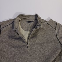 Pebble Beach Performance Men's Green 1/4 Zip Golf Pullover Sweatshirt Size Large image 9