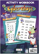 PBS Kids Cyberchase Activity Workbook for Ages 7-11 Includes Rewards Sti... - $9.79