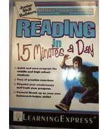 JUNIOR SKILL BUILDERS: READING IN 15 MINUTES A DAY LEARNING EXPRESS - £2.93 GBP