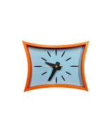Mid Century Modern Wall or Desk Clock – 3D Printed Retro Atomic Design  - $19.99
