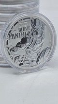 2018 1oz Pure Silver Marvel BLACK PANTHER Bullion Coin With Capsule New - $49.00