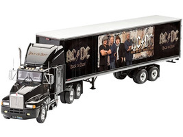 Level 3 Model Kit Kenworth Tour Truck &quot;AC/DC Rock or Bust&quot; 1/32 Scale Model by R - £78.74 GBP