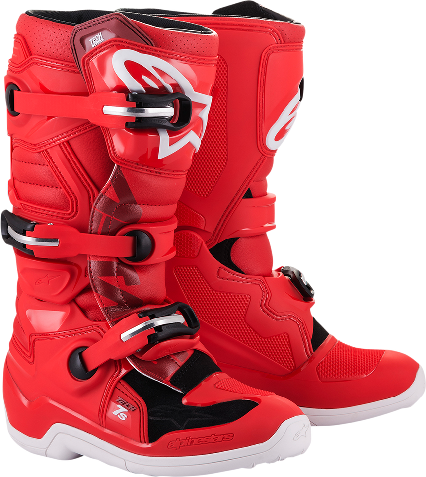 Alpinestars Mens MX Offroad Tech 7S Boots Red 5 - $259.95