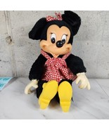 Vintage Applause Minnie Mouse Doll Plush Disney Rubber Face Walt Disney - €10,86 EUR