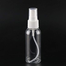 Fujiyuan 12pcs 50ml Empty Spray Bottle Plastic Atomizer Pump Sprayer Clear Trave - £10.89 GBP