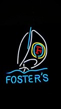 Fosters Sailboat Beer Neon Sign 16&quot;x15&quot; - £110.76 GBP