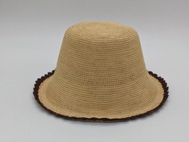 Freya crochet bucket hat in Natural - size L - £100.50 GBP