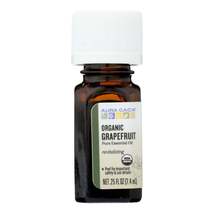 Aura Cacia - Organic Grapefruit - .25 oz - £17.88 GBP