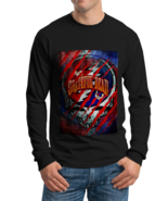 Grateful Dead 70s Band High-Quality Black Cotton Sweatshirt for Men - £24.26 GBP