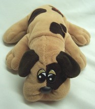 Vintage Tonka Pound Puppies Brown Spotted Puppy Dog 8" Plush Stuffed Animal Toy - $19.80