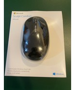 Microsoft Sculpt Comfort Wireless Mouse Model 1534 H3S-00003 Black NEW - €56,78 EUR