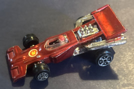 Vintage Yatming March No. 1303 - Red Toy Car Race Car - 2.60&quot; Hong Kong - $28.05