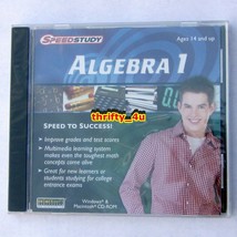 Selectsoft Publishing CD-ROM Speed Study Algebra 1 Math, PC &amp; Mac, NIP S... - £4.70 GBP