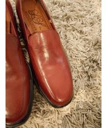 Studio Life Stride Women&#39;s Loafers Shoes Wine Slip-On Block Heel 7M - $6.79