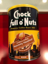 CHOCK FULL OF NUTS HEAVENLY HAZELNUT GROUND COFFEE 10.2OZ - £9.58 GBP