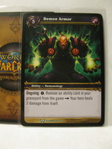 (TC-1570) 2008 World of Warcraft Trading Card #99/252: Demon Armor - $1.00