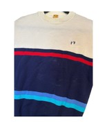Hang Ten Vintage Striped Sweater Striped Men&#39;s Small - Made In USA - $26.27