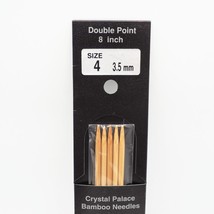 Crystal Palace Bamboo Double Point Knitting Needles 8 Inch US Size 4 3.5mm - $30.73