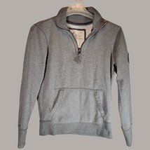 American Eagle Outfitters Mens Sweatshirt XS 1/4 Zip Pullover Long Sleeve Gray - £11.95 GBP