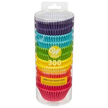 Wilton Rainbow Bright Standard Cupcake Liners, 300-Count - £22.79 GBP