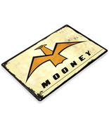 Mooney Aircraft Logo Plane Jet Airplane Vintage Retro Wall Décor Metal T... - £14.24 GBP