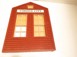 G Scale Trains Building Part - Timber City SIDE- Missing Insert 8 X 5 1/2&quot;- L20 - £7.39 GBP