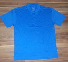 True Classic Blue Short Sleeve Polo Shirt Men&#39;s Size XL NEW - $11.87