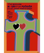 8417.el dura y la muchacha.brazilian film.cross.POSTER.movie decor Cuban... - $17.10+