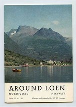 Around Loen Norway Booklet w/ Maps C W Harvey 1964 - £13.93 GBP