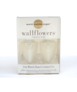 Wallflowers Warm Vanilla Sugar Fragrance Bulbs White Barn Bath Body Works - £10.26 GBP