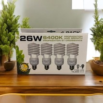 4 Pack SunBlaster Fluorescent CFL 26w 6400K Propagation Growth Light Bul... - $27.71