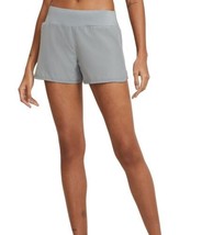 Nike Womens Dri-fit Shorts Color Grey Size X-Large - £32.03 GBP