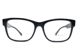 Versace Eyeglasses Frames MOD.3266 GB1 Polished Black Cat Eye Full Rim 55-17-145 - £76.58 GBP