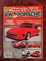 Rare Vw Porsche Magazine October 1986 Amg Mercedes Escot Gt Vs Vw Gti - £11.33 GBP
