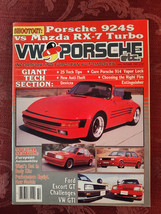 Rare Vw Porsche Magazine October 1986 Amg Mercedes Escot Gt Vs Vw Gti - £10.83 GBP