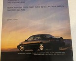 1999 Toyota Camry Vintage Print Ad Advertisement pa14 - $6.92