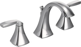 Moen Voss Chrome Two-Handle 8 In. Widespread Bathroom Faucet Trim Kit,, T6905 - £167.02 GBP
