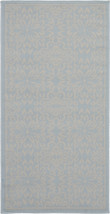 2&#39; X 4&#39; Light Blue Floral Power Loom Area Rug - £30.96 GBP