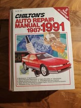Chilton&#39;s Auto Repair Manual 1987-1991 Part No. 7903 AMC Chrysler Ford GM - $19.79