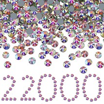 22000 Pcs Crystal Hotfix Rhinestone Large Quantity Flat Back Crystals Na... - £36.75 GBP