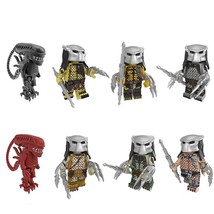 8pcs Predator Minifigure Model Assembled Building Blocks Toys - $468.48 MXN